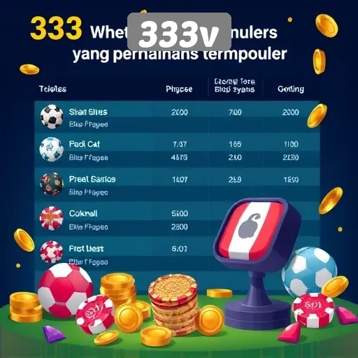 Analisis Permainan Terpopuler di 333v